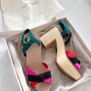 Loeffler Randall Elsa Wooden Platform preowned